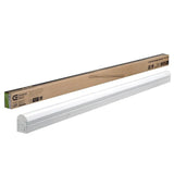 4 ft. Color Changing 32-Watt Equivalent Integrated LED White Strip Light Linkable 1800 Lumens (4 Pack)