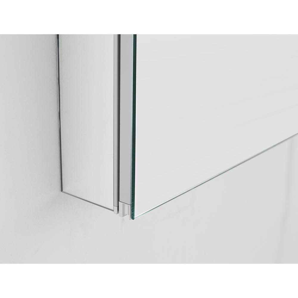Royale 30 in W x 30 in. H Recessed or Surface Mount Medicine Cabinet with Bi-View Doors - Super Arbor