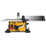 FLEXVOLT 60-Volt MAX Lithium-Ion Cordless Brushless 8-1/4 in. Table Saw Kit w/ Battery 2Ah, Charger and Bonus Battery