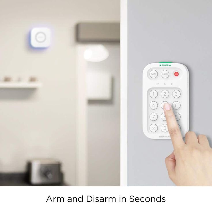 Defiant Smart Home Alarm Kit with WiFi and Bluetooth, Powered by Hubspace (5-Piece)