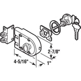 Diecast Brass, Night Latch and Locking Cylinder - Super Arbor