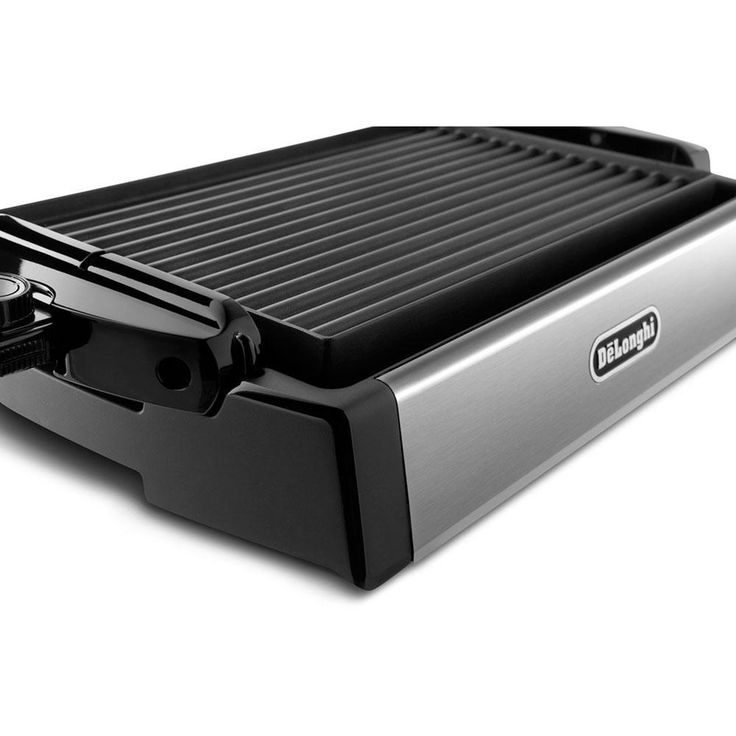 2-in-1 Reversible 140 sq. in. Stainless Steel Indoor Grill with Non-Stick Surface