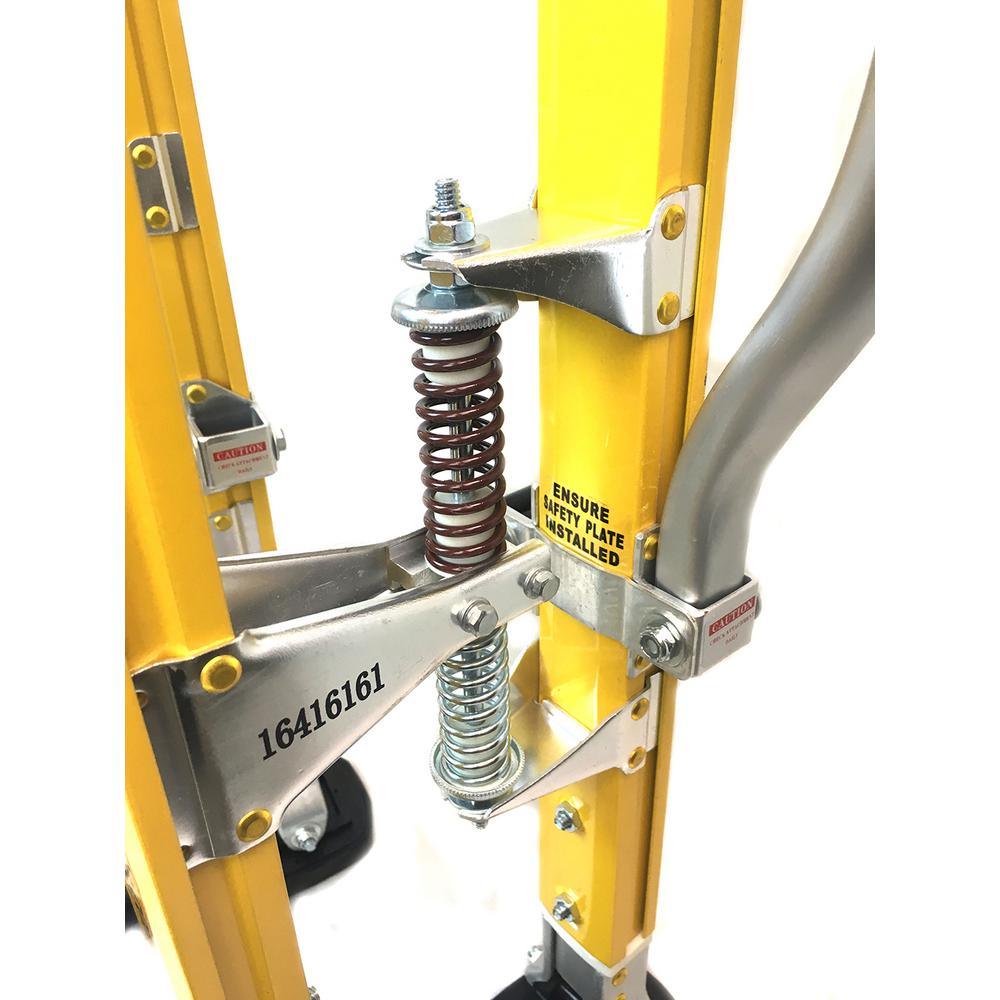 SurPro 15 in. to 23 in. Adjustable Height Single Support Legs Magnesium Drywall Stilts - Super Arbor