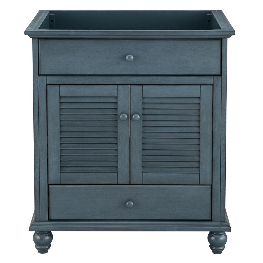 Cottage 48 in. W Bath Vanity Cabinet Only in Antique White - Super Arbor