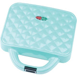 Couture Purse Blue Nonstick Dual Waffle Maker
