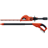 BLACK+DECKER 18 in. 20V MAX Lithium-Ion Cordless Pole Hedge Trimmer with (1) 1.5Ah Battery and Charger Included - Super Arbor