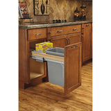 Rev-A-Shelf 35-Quart Plastic Soft Close Pull Out Trash Can
