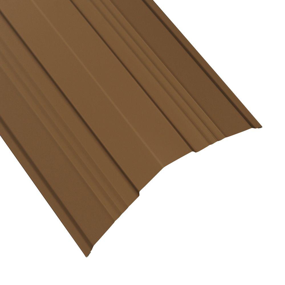 14 in. Universal Ridge Flashing in Burnished Slate - Super Arbor