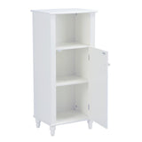 Cary IV 18 in. W x 12 in. D x 36 in. H Bath Storage Cabinet in White - Super Arbor