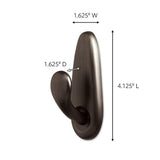 Forever Classic 5 lb. Large Oil-Rubbed Bronze Metal Hook - Super Arbor
