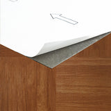 Achim Nexus Self Adhesive Vinyl Floor Tile - 20 Tiles/20 Sq. Ft., 12 x 12, Medium Oak Plank-Look