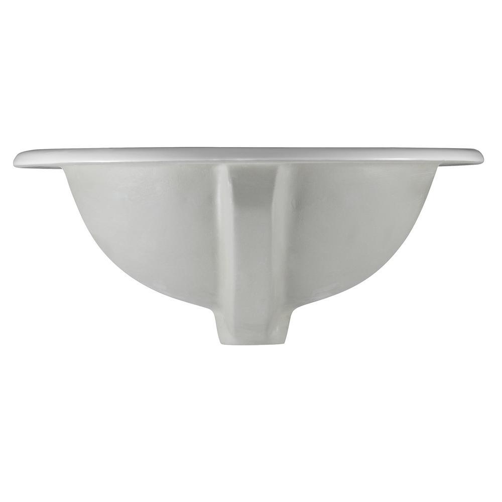 20 in. x 18 in. Top Above Sink White Ceramic Bathroom Counter - Super Arbor
