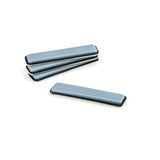 4 in. Gray and Black Base Glides (4-Pack) - Super Arbor
