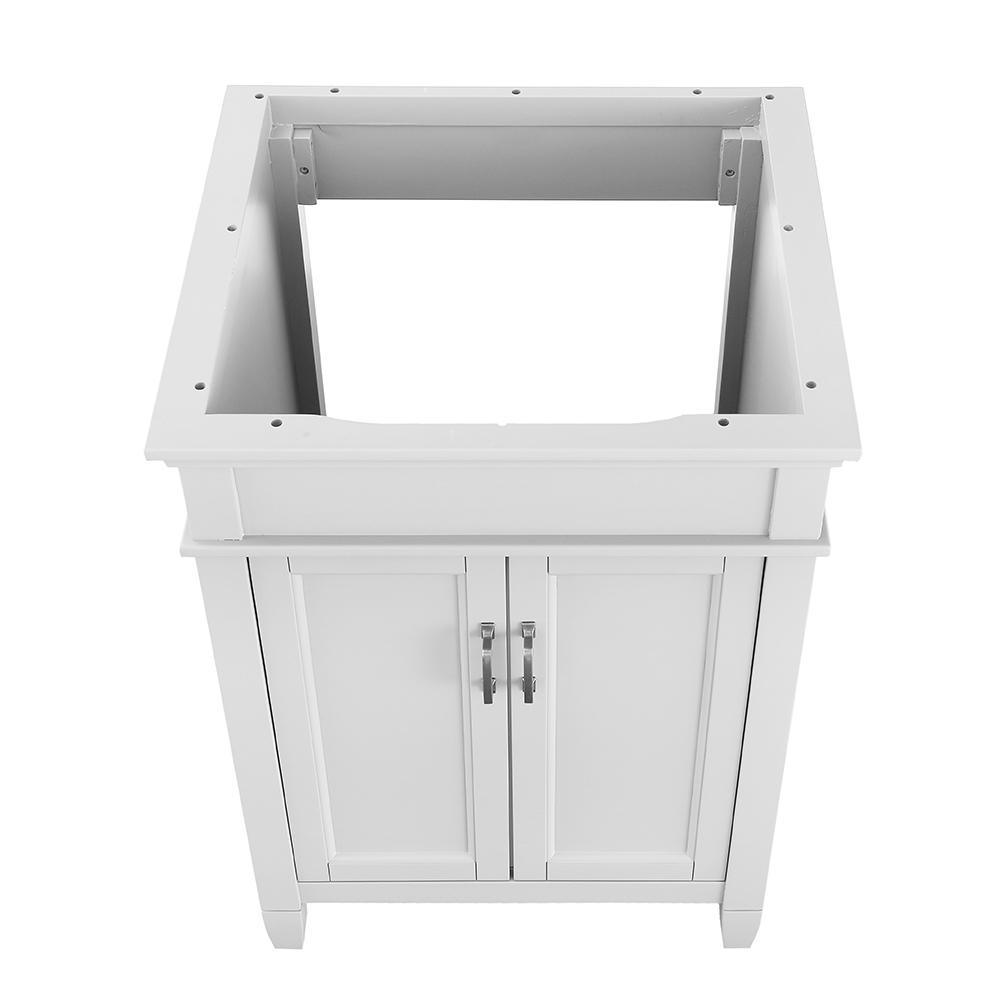 Ashburn 24 in. W x 21.63 in. D Vanity Cabinet in White - Super Arbor