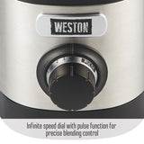 Pro Series 32 oz. 11-speed Stainless Steel Blender with Sound Shield