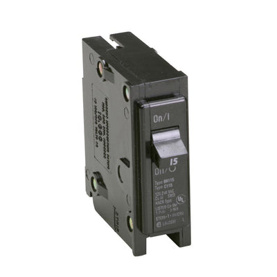 BR 15 Amp Single-Pole Circuit Breaker