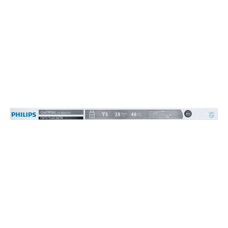 Philips 28-Watt 4 ft. Linear T5 Fluorescent Alto Tube Light Bulb Cool White