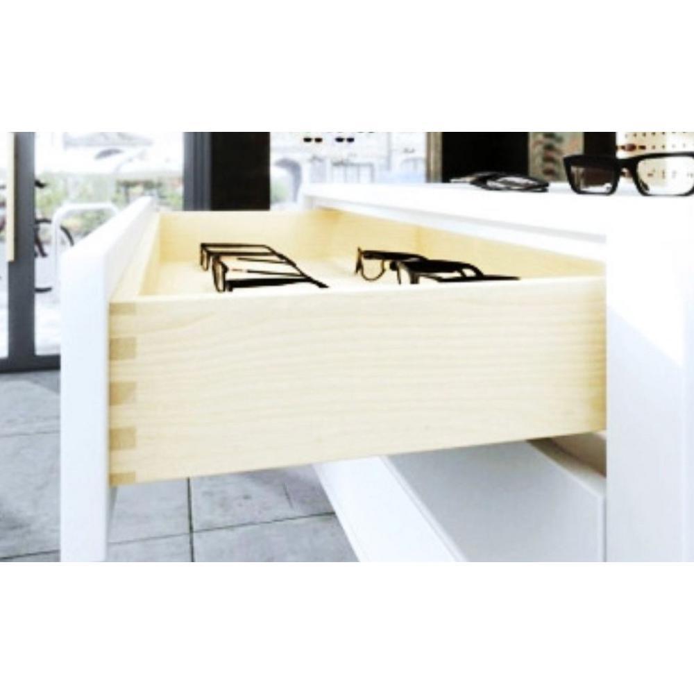 21 in. Full Extension Under Mount Soft Close Ball Bearing Drawer Slide with Rear Bracket Set (6-Pair) - Super Arbor