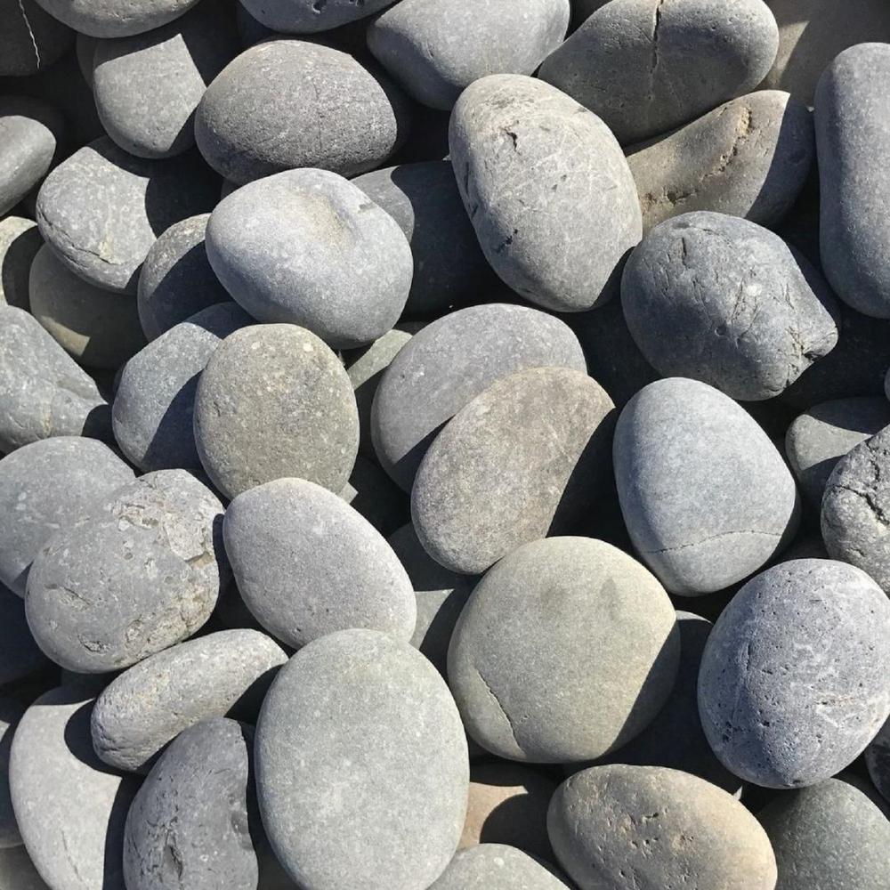 Butler Arts 2 in. to 3 in. Black Mexican Beach Pebble (2200 lb. Contractor Super Sack) - Super Arbor