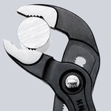 KNIPEX Comfort Grip Cobra 7.25-in V-Jaw Water Pump Pliers, 87 02 180 T