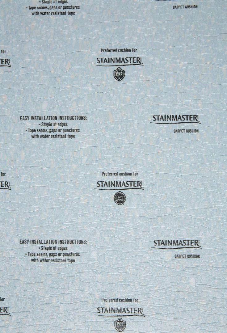 STAINMASTER 11.94mm Foam Carpet Padding with Moisture Barrier