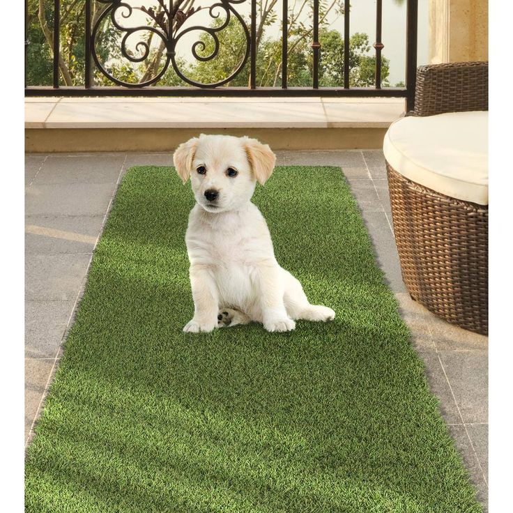 TrafficMaster 26 in. x 36 ft. Green Artificial Grass Runner Rug
