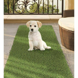 TrafficMaster 26 in. x 36 ft. Green Artificial Grass Runner Rug