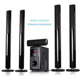 5.1-Channel Surround Sound Wired Bluetooth Speaker System - Super Arbor