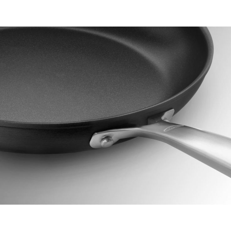 Good Grips 8 in. Hard-Anodized Aluminum Ceramic Nonstick Frying Pan in Black