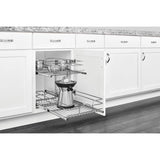 Rev-A-Shelf 20.75-in W x 19-in H 2-Tier Pull Out Metal Soft Close Baskets & Organizers