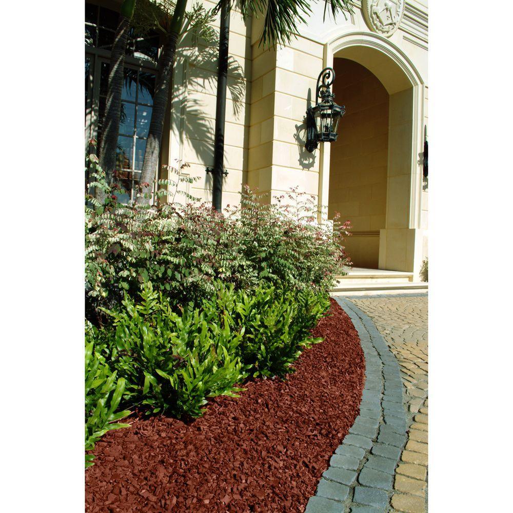 76.9 cu. ft. Cedar Red Rubber Mulch - Super Arbor