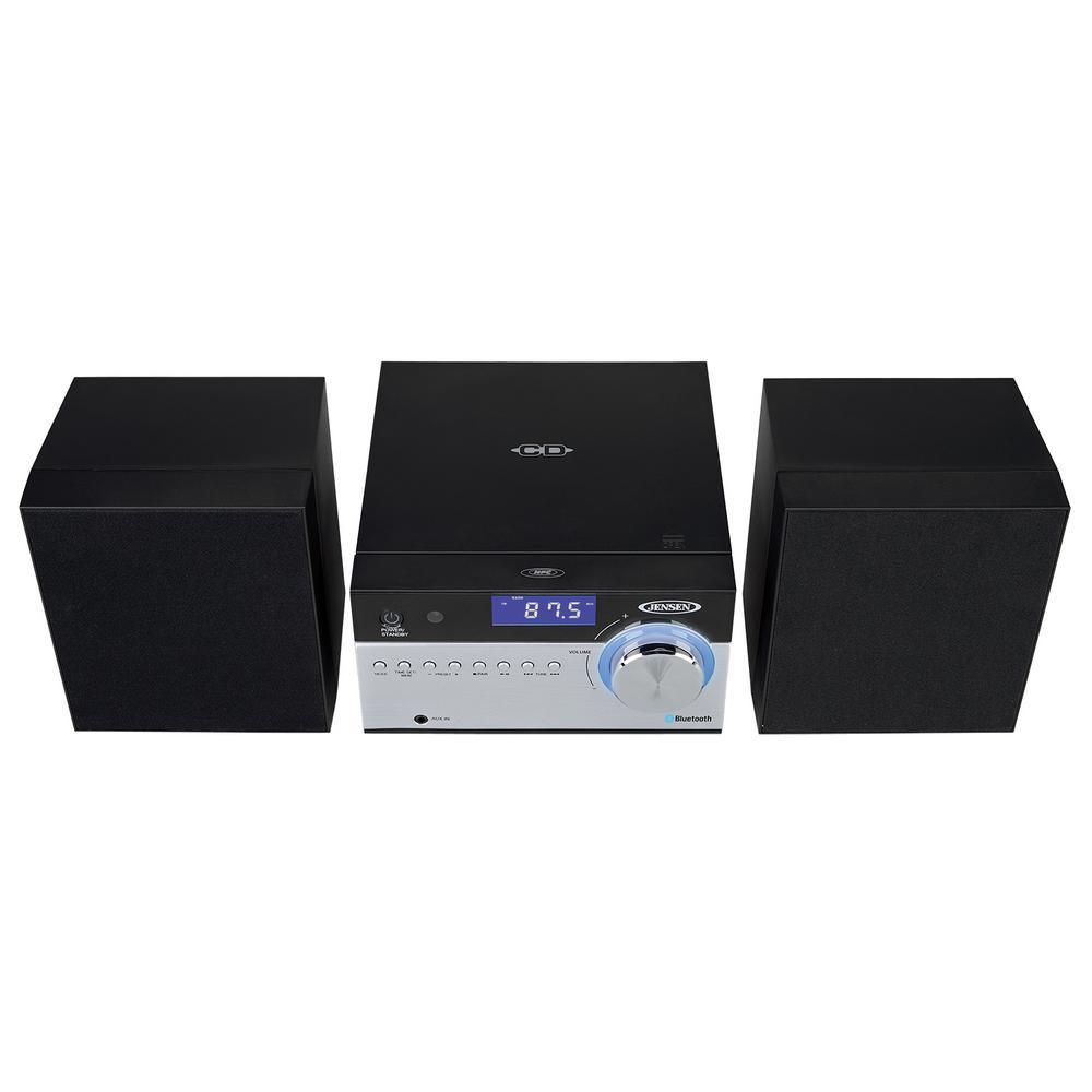 Bluetooth CD Music System with Digital AM/FM Stereo Receiver and Remote Control - Super Arbor