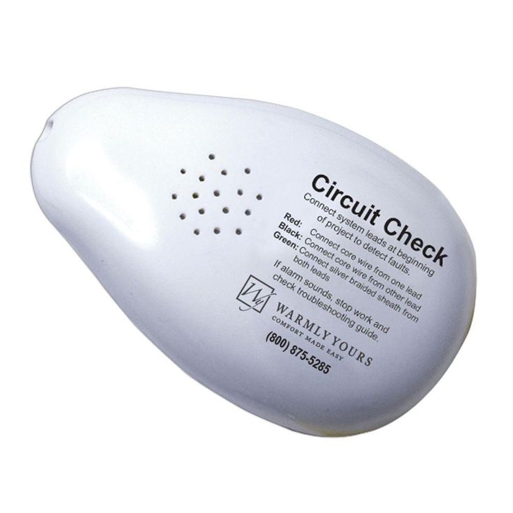 WarmlyYours Floor Warming Circuit Check