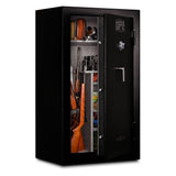 36-Gun 20.3 cu. ft. Steel 30-Minute Combination Lock, Black - Super Arbor