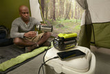 RYOBI 40-Volt Lithium-Ion Charger with USB Port
