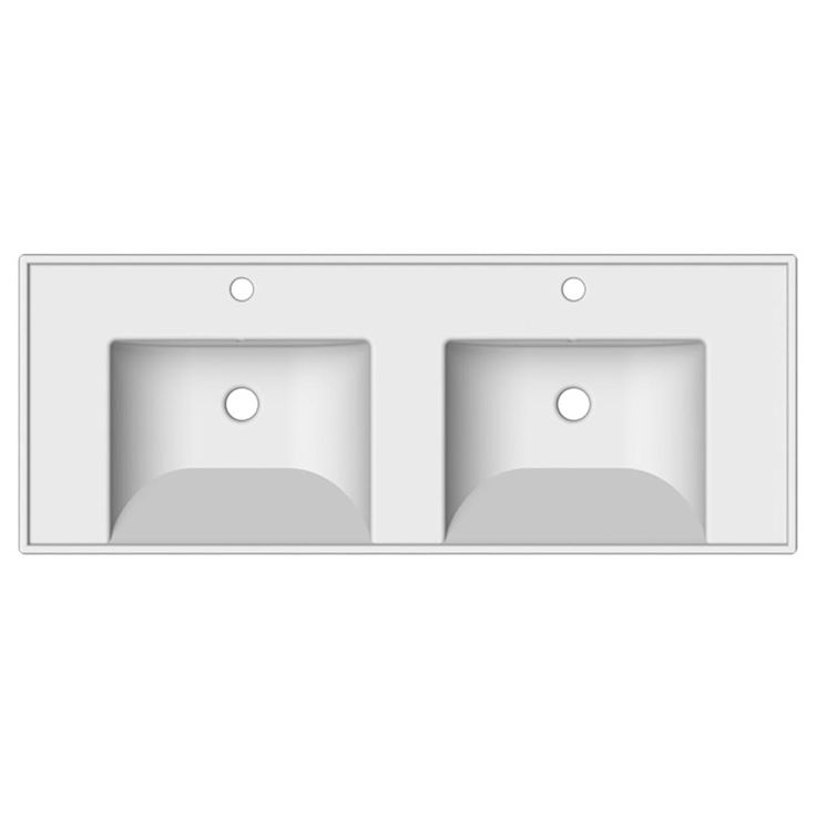 Nameeks ML Wall Mounted Sink in White