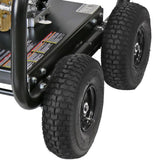 Simpson Super Pro Roll-Cage 4200 PSI at 4.0 GPM HONDA GX390 with AAA Triplex Pump Cold Water Belt Drive Gas Pressure Washer