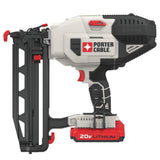 20-Volt MAX Lithium-Ion 16-Gauge Cordless  Nailer with Battery 1.5 Ah and Charger - Super Arbor
