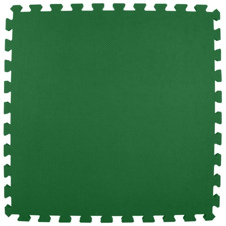 Greatmats Premium White 24 in. x 24 in. x 5/8 in. Foam Interlocking Floor Mat (Case of 25)