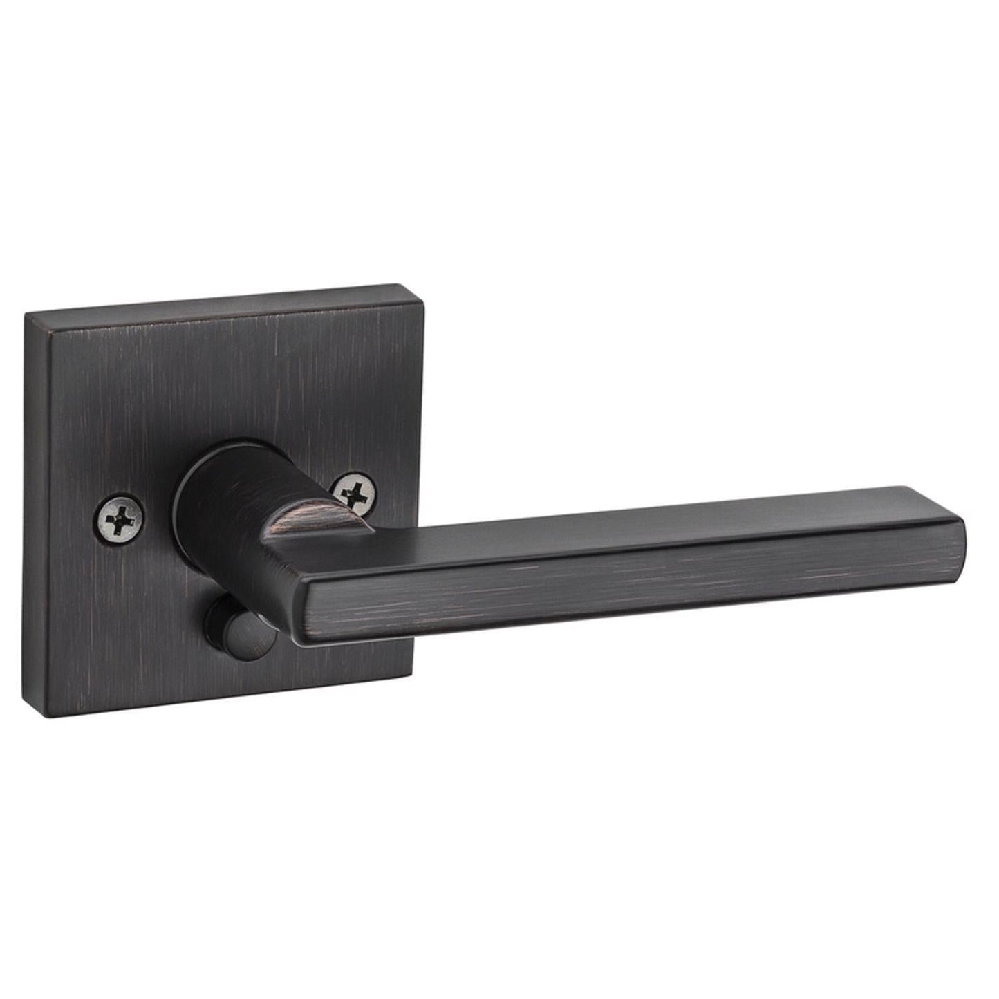 Kwikset Halifax Venetian Bronze Privacy Lever, Right or Left Handed