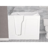 HD Series 26 in. x 46 in. Left Drain Quick Fill Walk-In Soaking Bathtub in White - Super Arbor