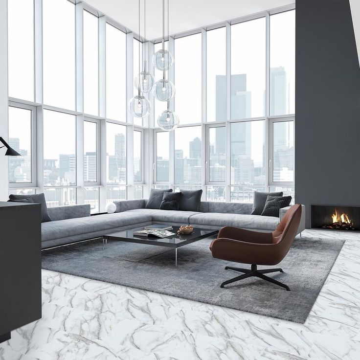Lucida Surfaces TerraCore Calacatta 12 in. W x 24 in. L Click-Lock Luxury Vinyl Tile (16 sq.ft. / Case)