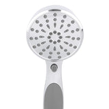 ActivTouch 9-Spray 3.7 in. Dual Wall Mount Fixed and Handheld Shower Head in Chrome