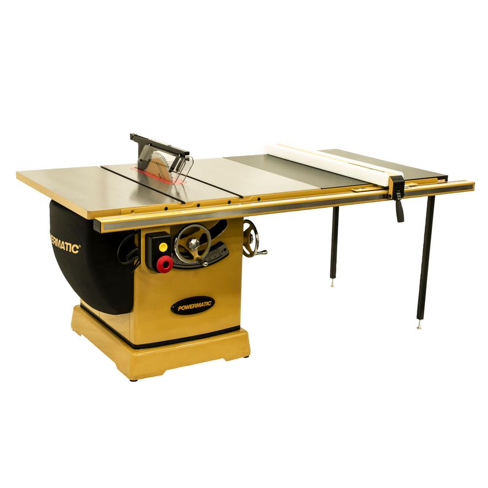 3000B 230-Volt/460-Volt 7.5 HP 3PH 50 in. RIP Table Saw with Accu-Fence - Super Arbor