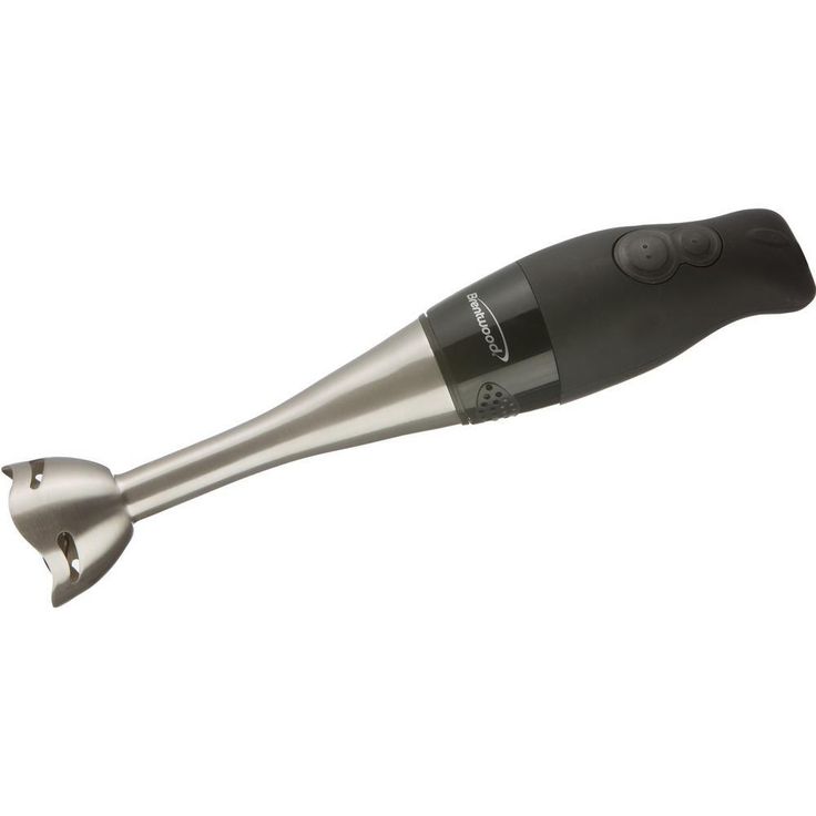 2-Speed Black Hand Mixer with Comfort Handle