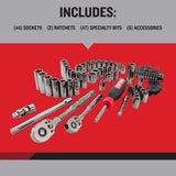 Craftsman OVERDRIVE 99 pc Metric/SAE Mechanic's Tool Set