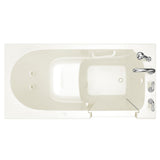 Value Series 60 in. Walk-In Whirlpool Bathtub in Biscuit - Super Arbor