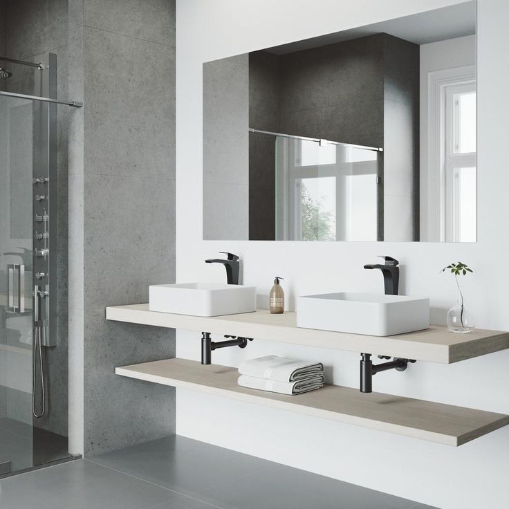 VIGO Jasmine Handmade Matte Stone Rectangle Vessel Bathroom Sink in Matte White