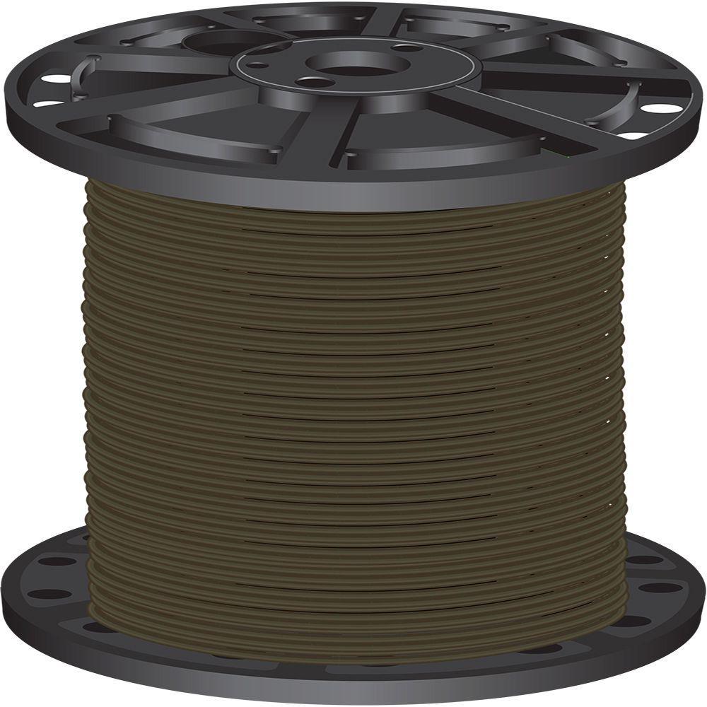 500 ft. 10 Black Stranded CU THHN Wire - Super Arbor