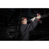 600 Lumens LED USB Rechargeable Low-Profile Hard Hat Headlamp w/BOLT White Type 1 Class C Full Brim Vented Hard Hat - Super Arbor